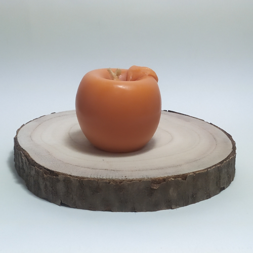 bougie d'havdala en forme de pomme