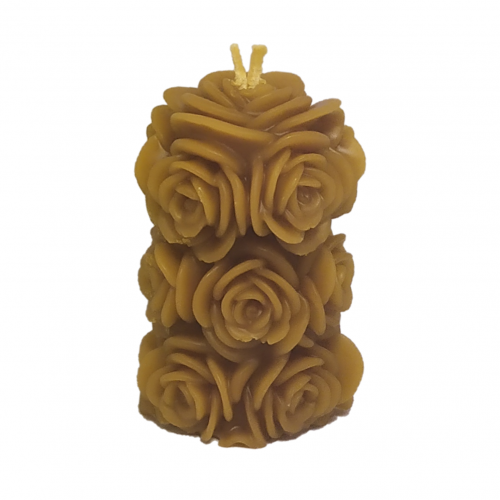 Bougie pour la havdala bouquet fleurie