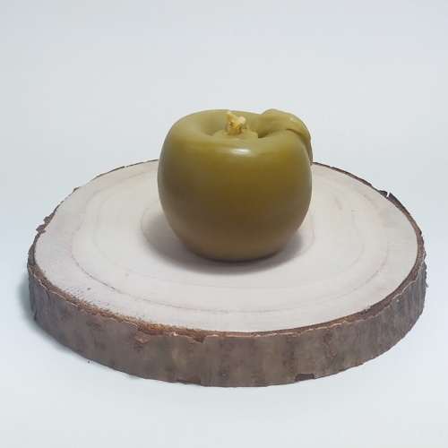 bougie d'havdala en forme de pomme