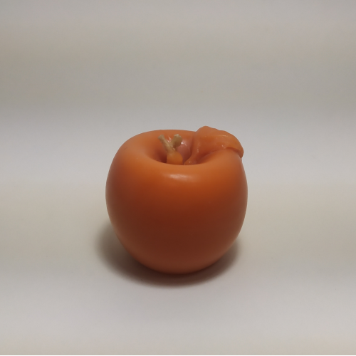 bougie d'havdala en forme de pomme