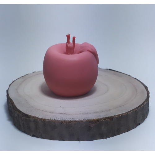 bougie d'havdala en forme de pomme