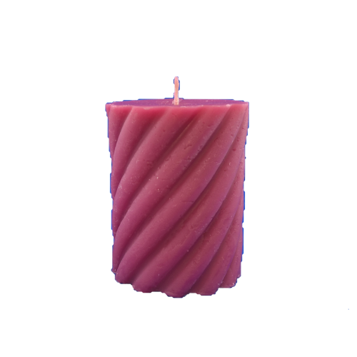 Bougie torsadée