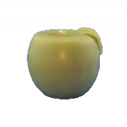 bougie d'havdala en forme de pomme