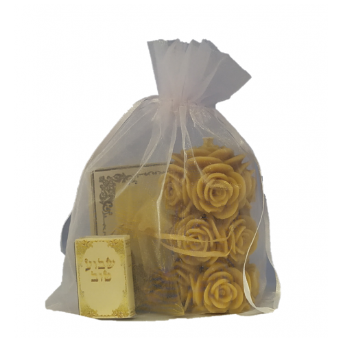 coffret havdala bouquet de rose .