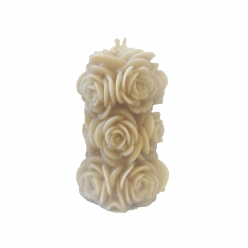 Bougie pour la havdala bouquet fleurie