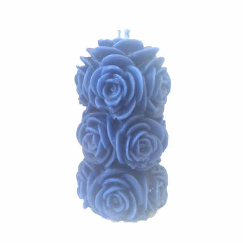 Bougie pour la havdala bouquet fleurie